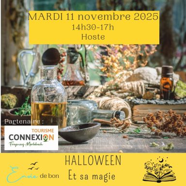 Atelier Halloween plantes sauvages